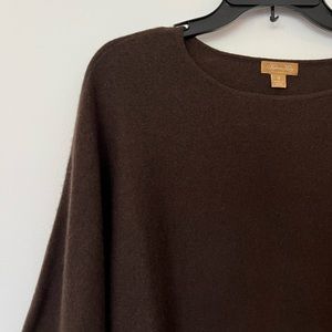Katherine Kelly cashmere sweater brown size small